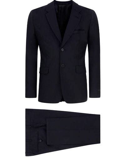 prada blue suit|Prada suits for sale.